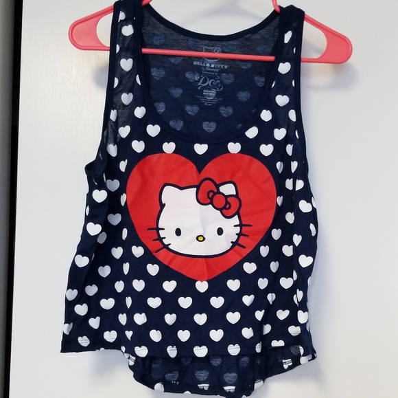 Hello Kitty Tops - Hello kitty tank top